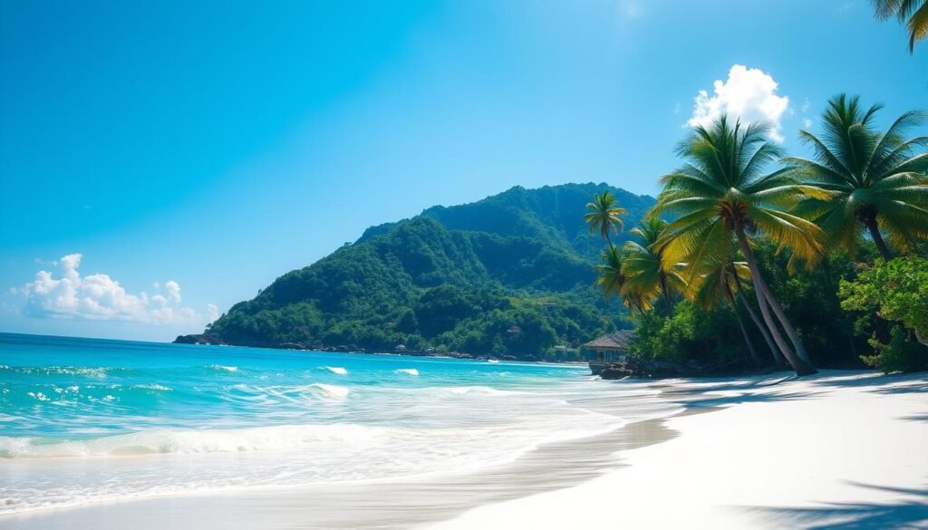 white beach